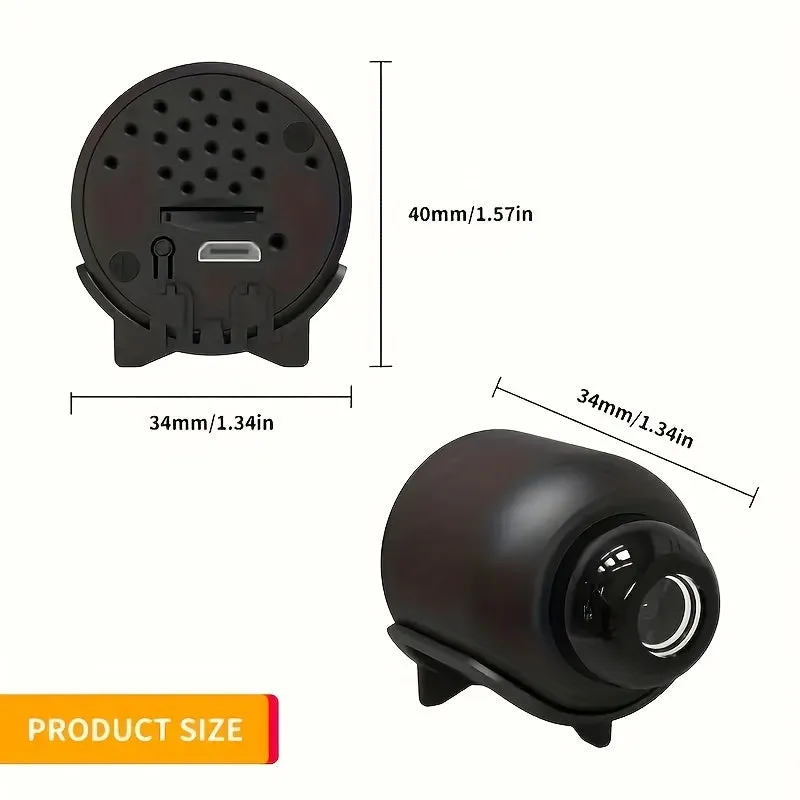 1080P HD Wireless IP Camera, 2.4GHz Wifi IP Camera For Home, Night Vision & 140° Wide Angle Monitor, Without SD Card