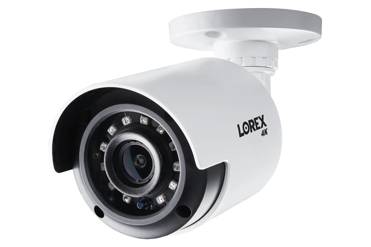 16-Channel Security System with Sixteen 4K (8MP) Cameras featuring Smart Motion Detection and Color Night Vision