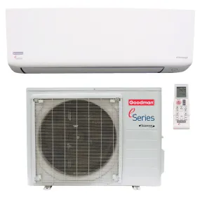 18,000 BTU Goodman 18 SEER2 Wall-Mounted Ductless Mini-Split Inverter Air Conditioner Heat Pump (230 Volt)