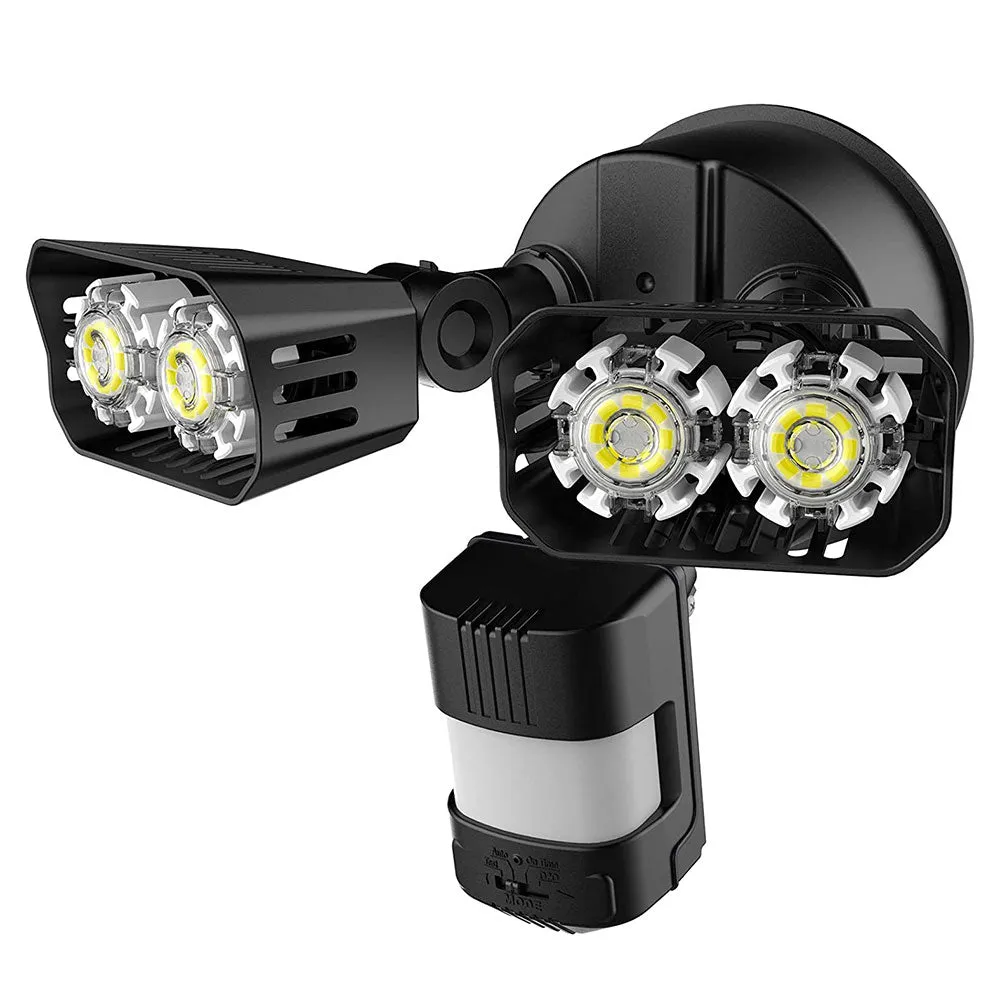 18W LED Security Light (Dusk to Dawn & Motion Sensor)