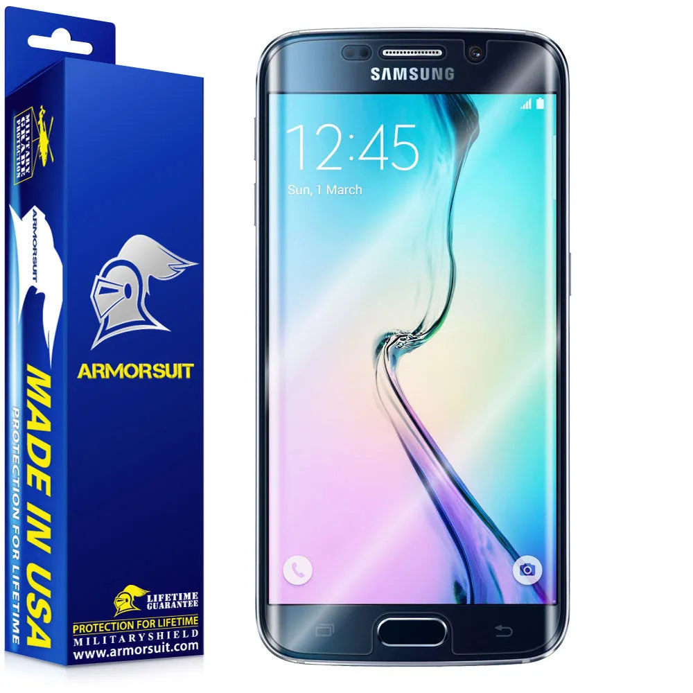 [2-Pack] Samsung Galaxy S6 Edge (Case-Friendly) Screen Protector