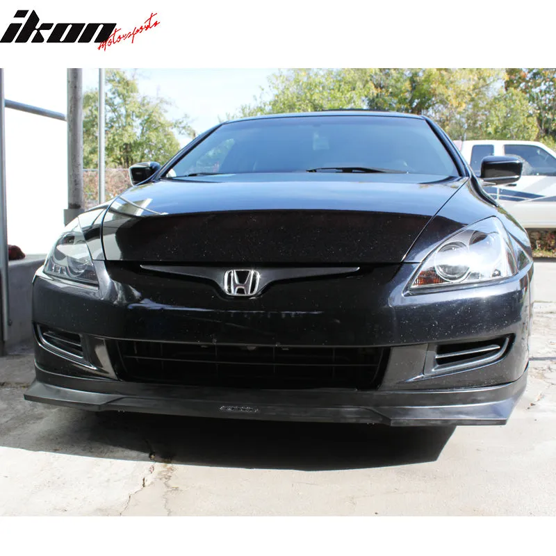 2003-2005 Honda Accord Coupe HCL Style Unpainted Front Bumper Lip PP