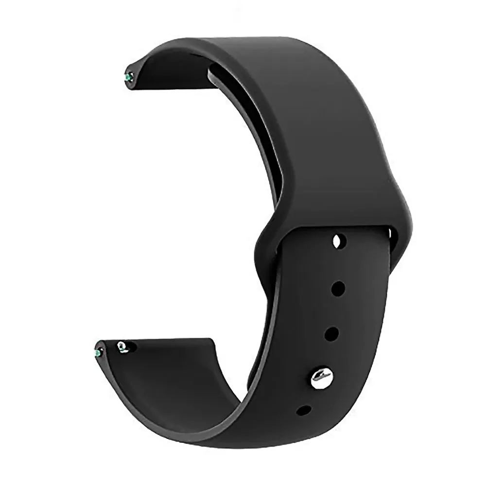 20mm universal Smartwatch Silicone Strap Grey