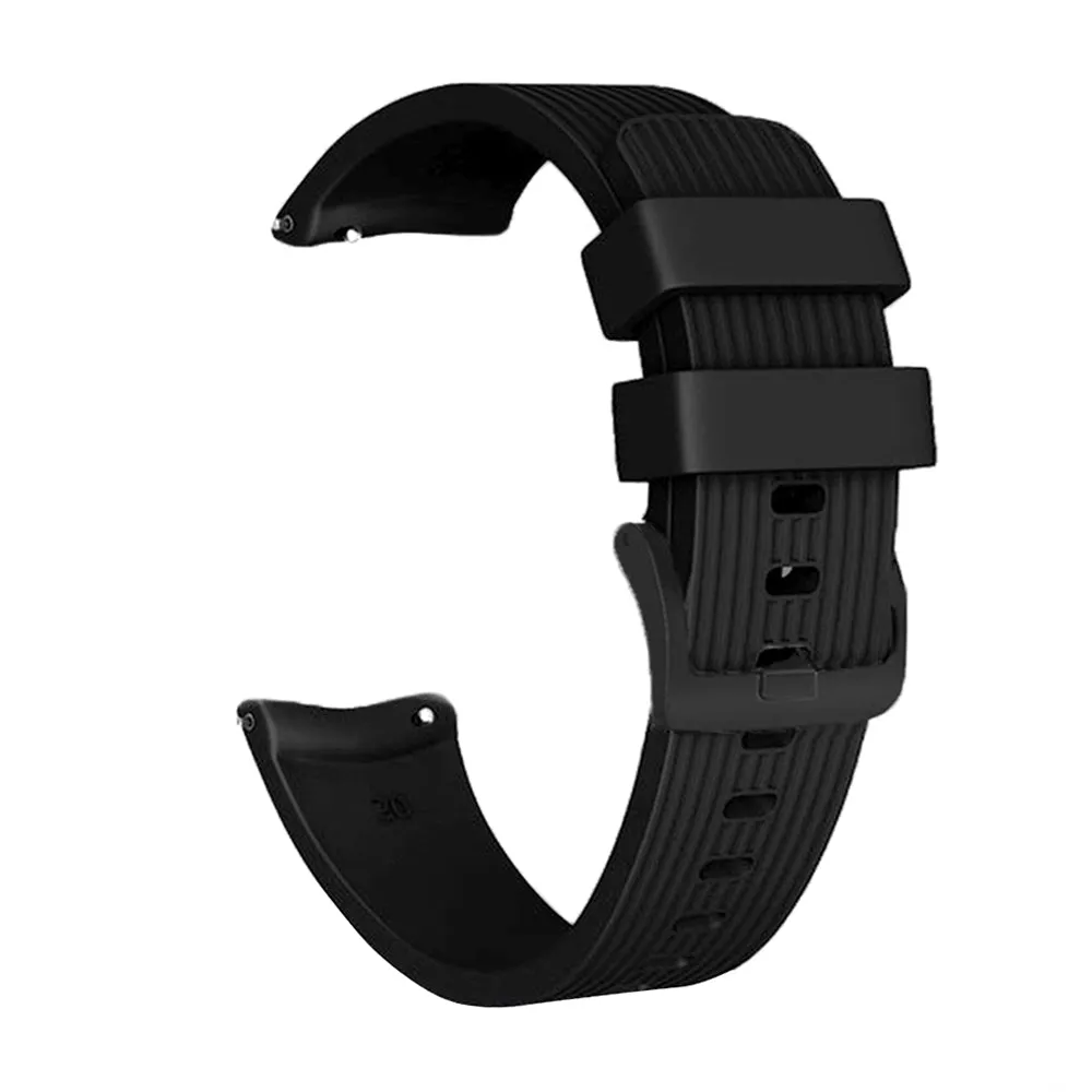 20mm universal Smartwatch Silicone Strap Grey