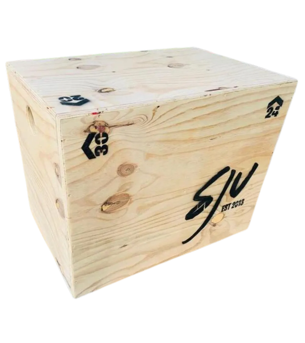 3 in 1 Wood Plyo Box (20",24",30")