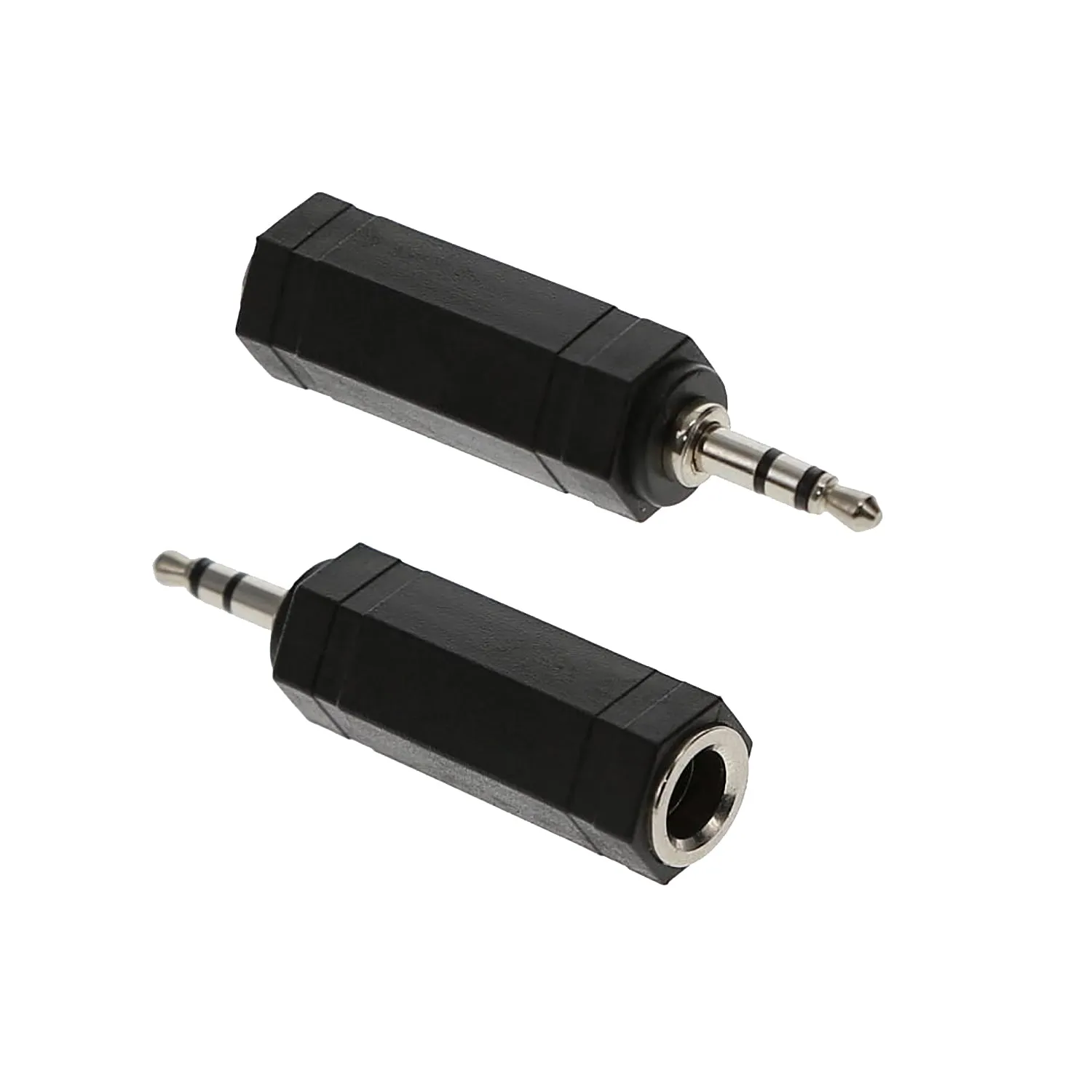 3.5mm Stereo Plug to 1/4-Inch Stereo Female Adapter - Pack of 10PCS