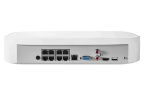 4K 8-channel 2TB Wired NVR System