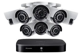 4K Ultra HD 8-Channel Security System with Eight 4K (8MP) Cameras, Advanced Motion Detection and Smart Home Voice Control