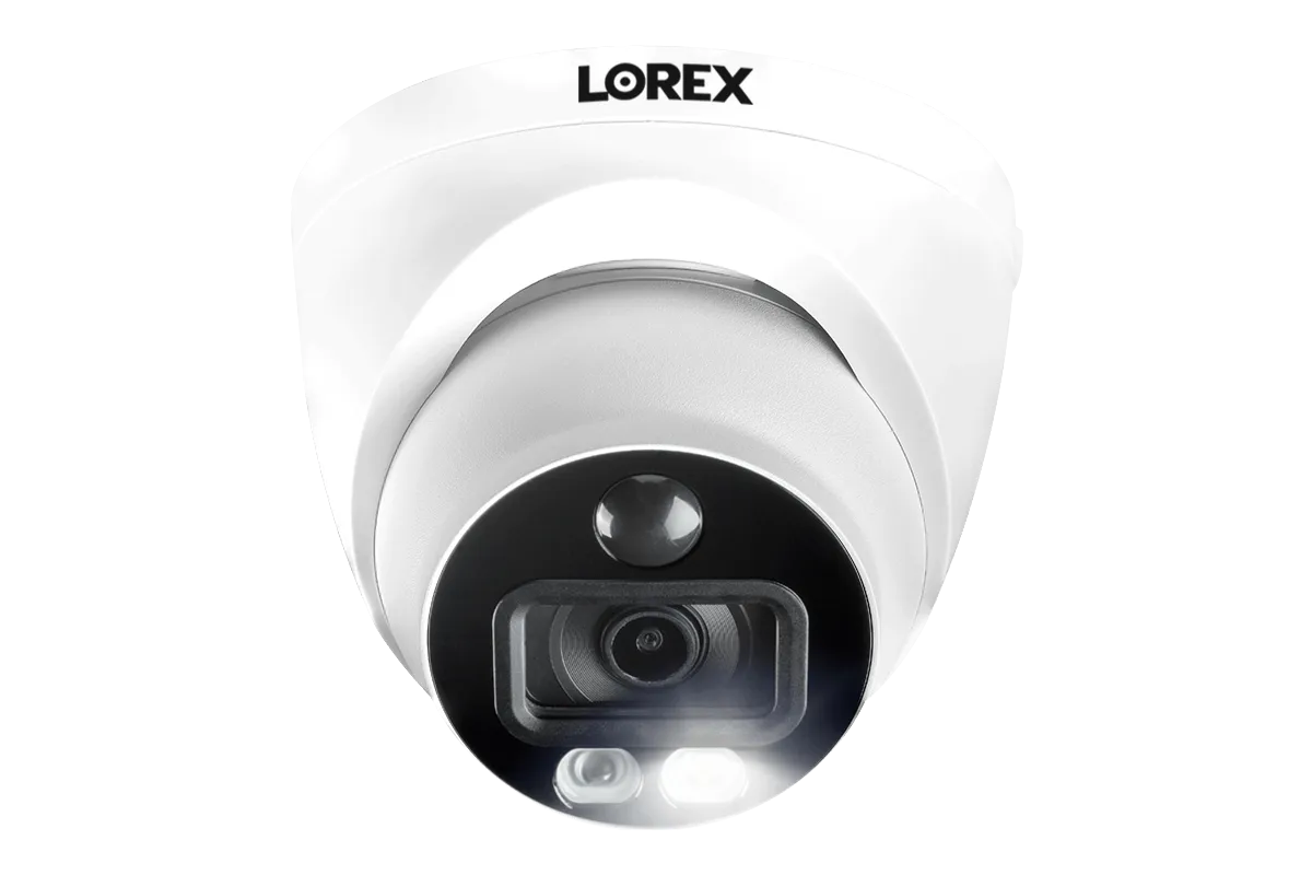 4K Ultra HD Security System with Twelve 4K (8MP) Active Deterrence Cameras featuring Smart Motion Detection and Smart Home Voice Control