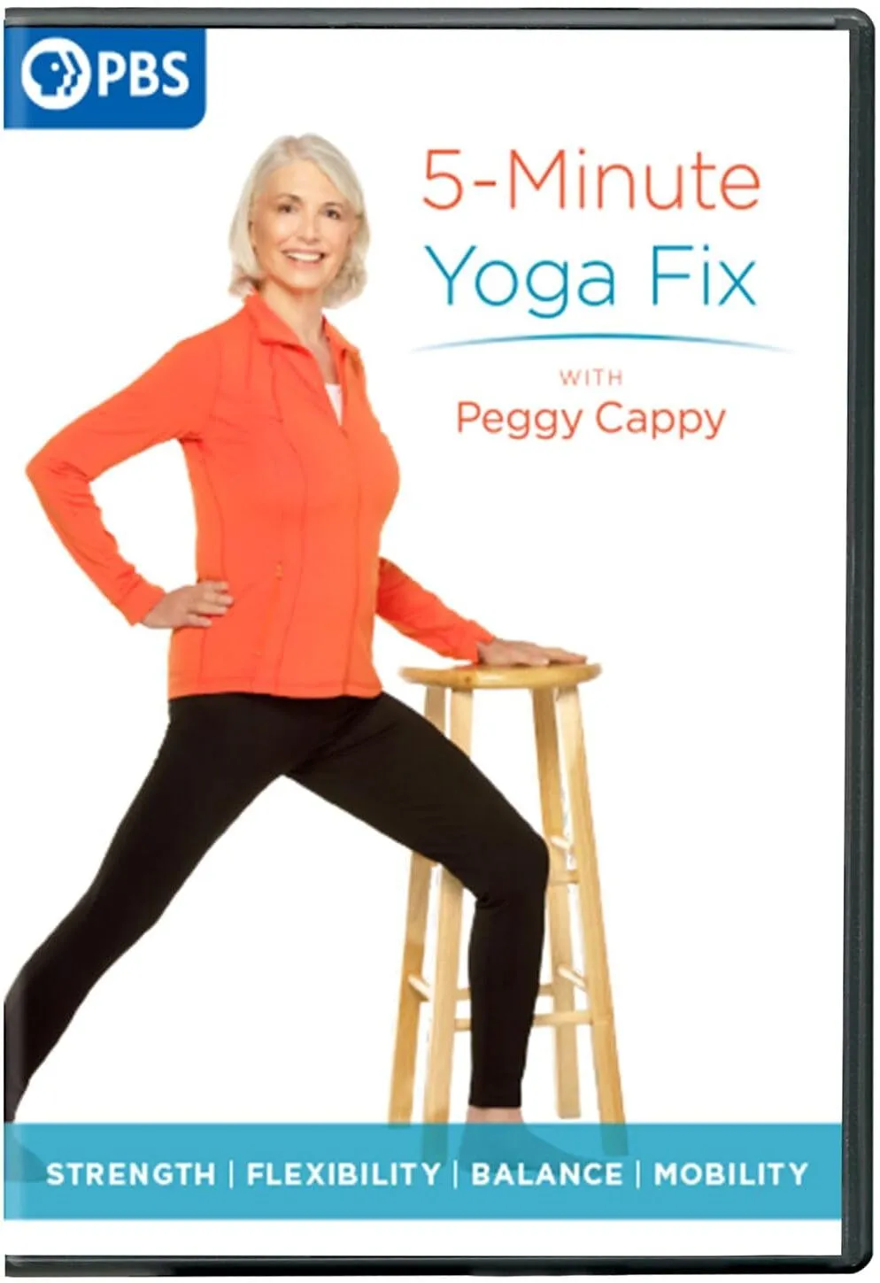 5 Minute Yoga Fix with Peggy Cappy DVD Workout Guide