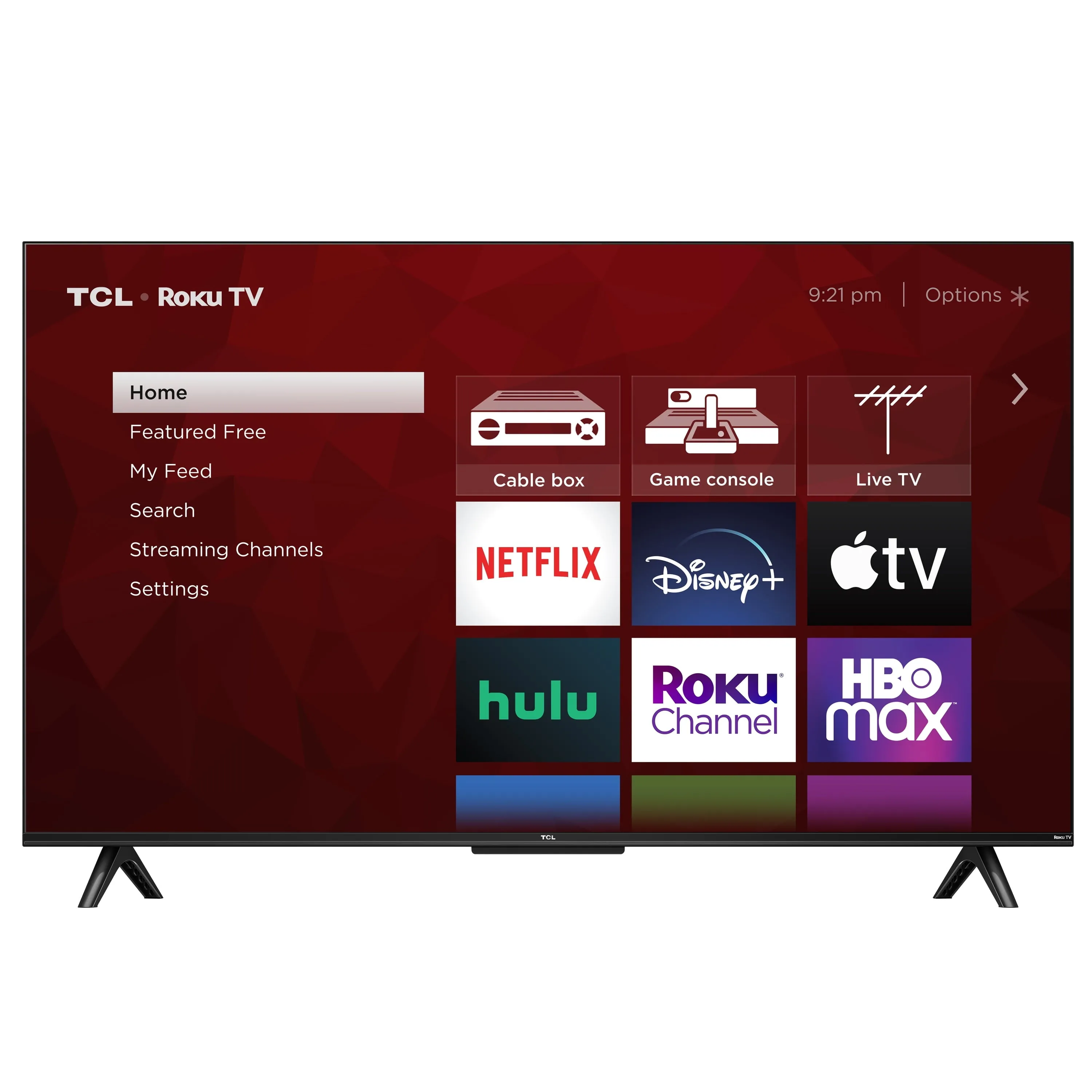 50” Class S4 (50S451) 4K UHD HDR Smart TV with Roku TV