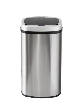 60L Stainless Steel Auto Sensor Rubbish Bin with Waterproof Lid