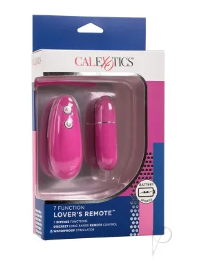 7 Function Lovers Remote Pink