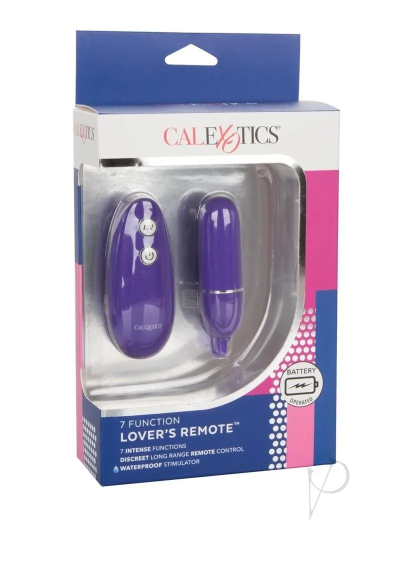 7 Function Lovers Remote Purple