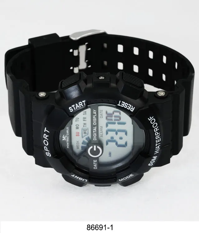 8669 - Digital Watch