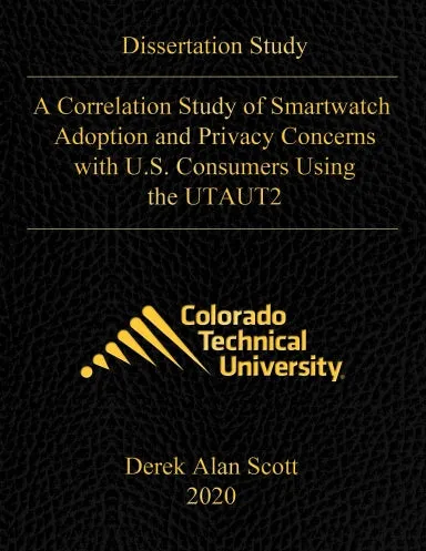 A Correlation Study of Smartwatch Adoption and Privacy Concerns with U.S. Consumers Using the UTAUT2