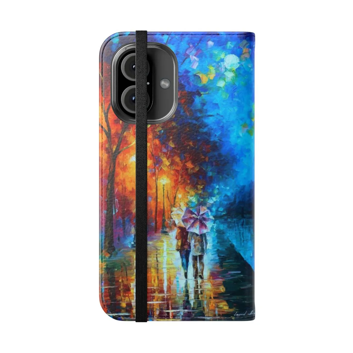 Afremov Landscape Painting Phone Case - Paris City at Night