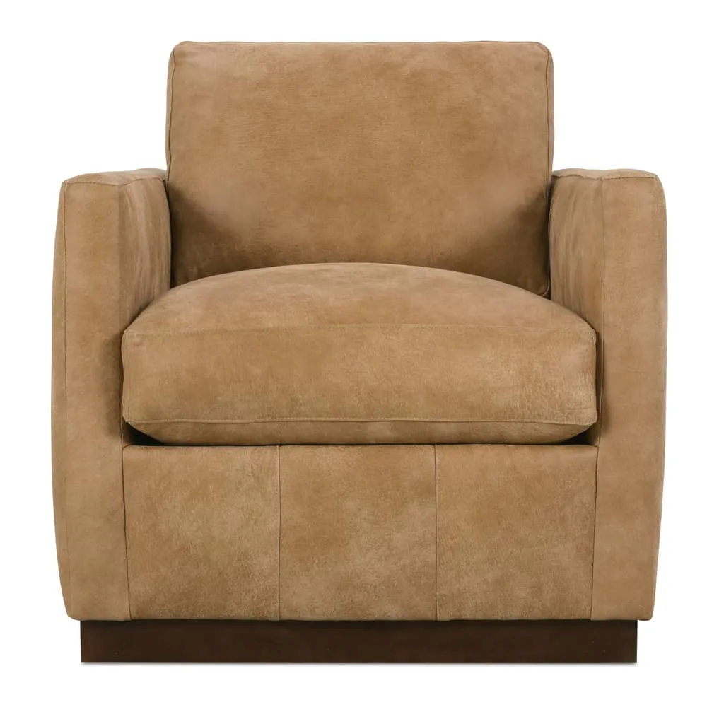 Allie Leather Swivel Chair