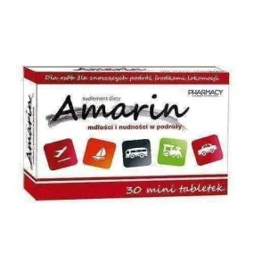 AMARIN x 30 tablets, motion sickness