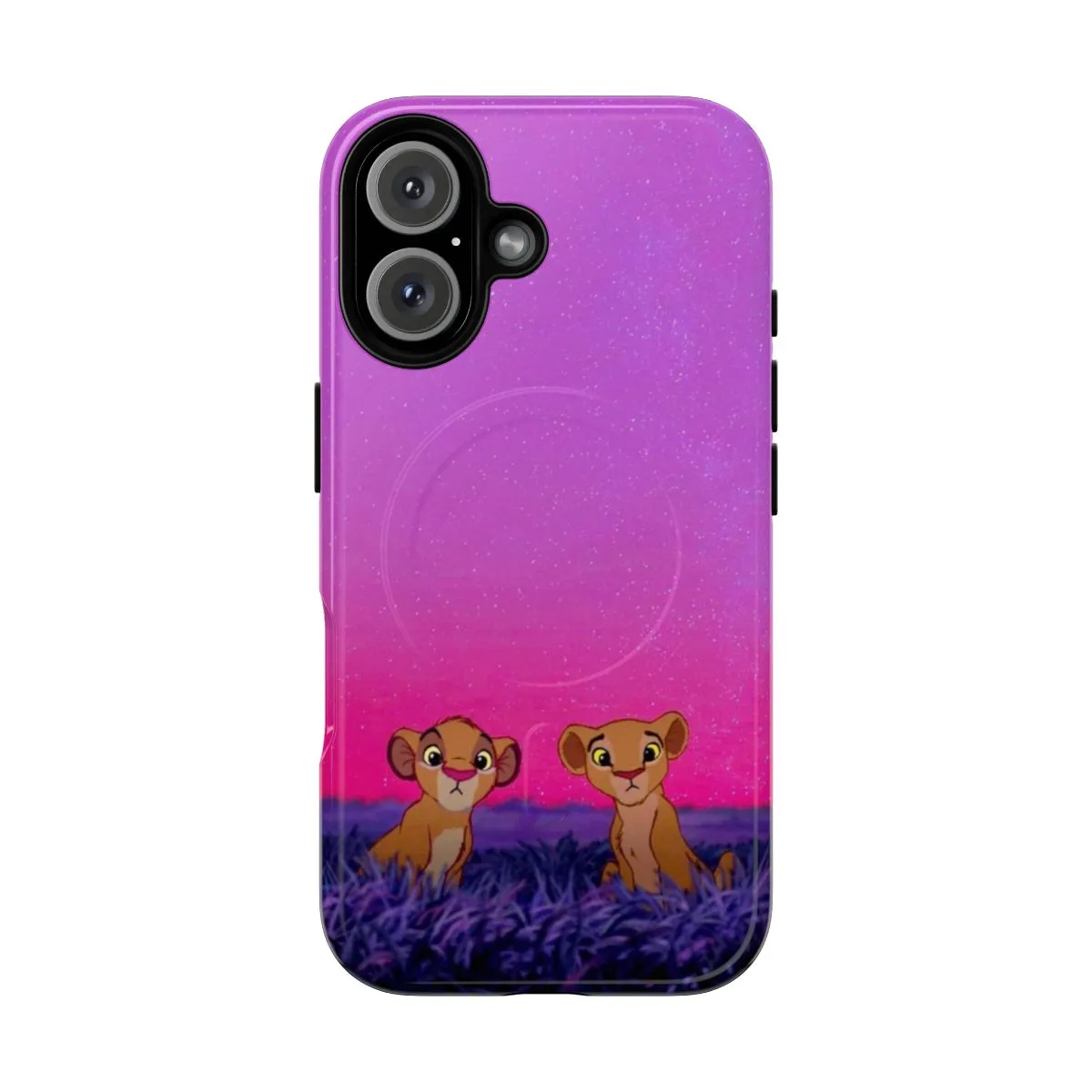 Animated Disney Lion King Themed Phone Case for Simba & Nala Fans