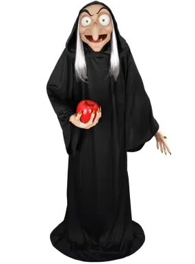 Animatronic Evil Queen Witch Deluxe Standing Halloween Decoration