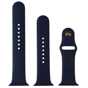 Apple (42mm) Sport Band for Apple Watch 42/44/45mm - Dark Blue/Gold Full Set