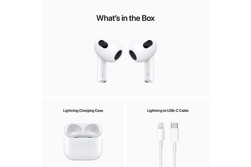 Apple AirPods 3rd Generation | Lightning Charging Case