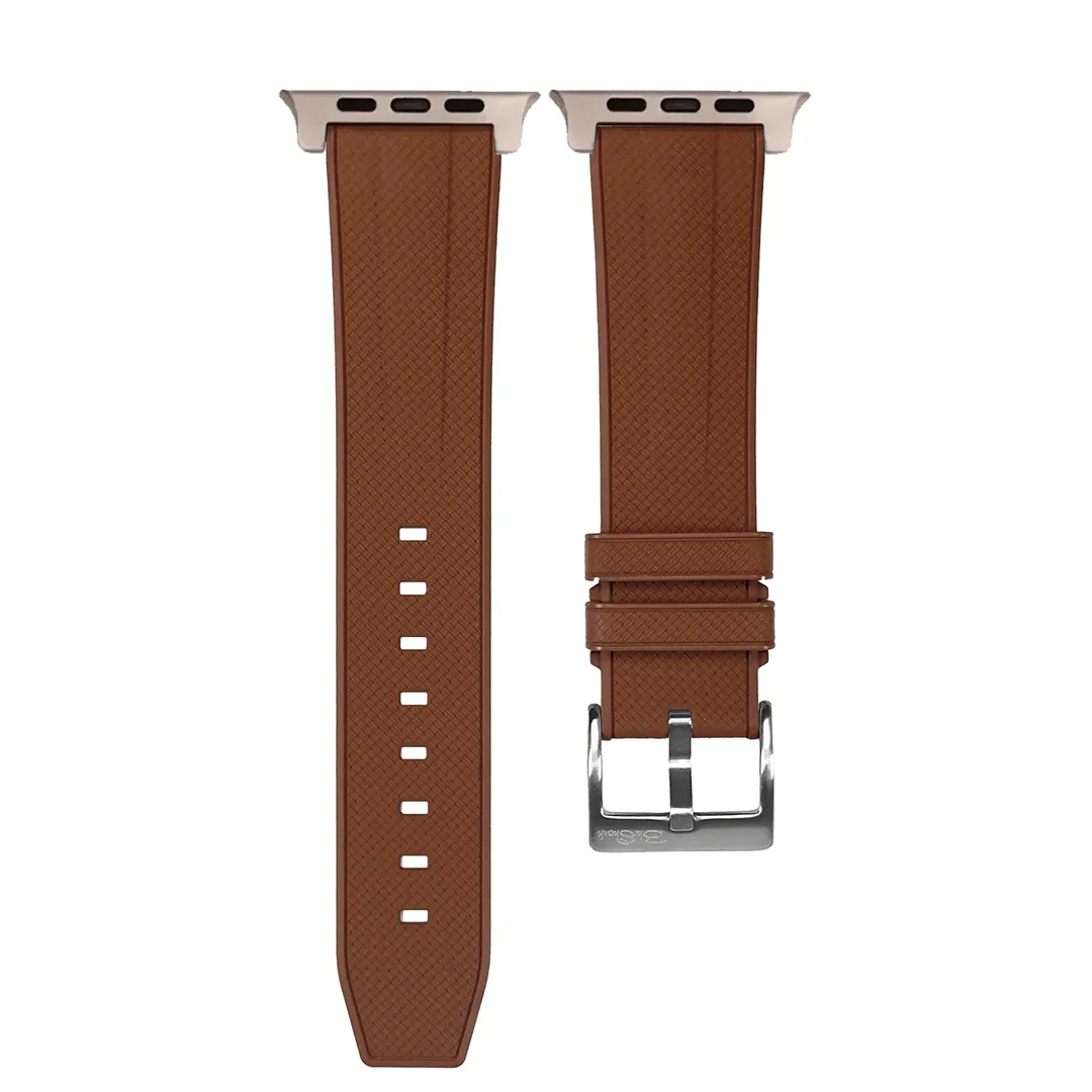 Apple Band ULTRA - Shark Skin Rubber - Brown