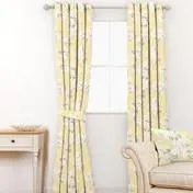 Apple Blossom Sunshine Curtain Fabric