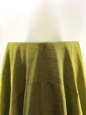 Apple Green Crinkle Tablecloth