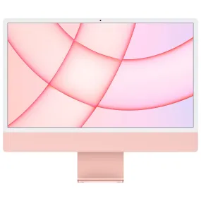 Apple iMac 24" (Spring 2021) - Pink (Apple M1 Chip / 7-Core GPU / 256GB SSD / 8GB RAM) - English