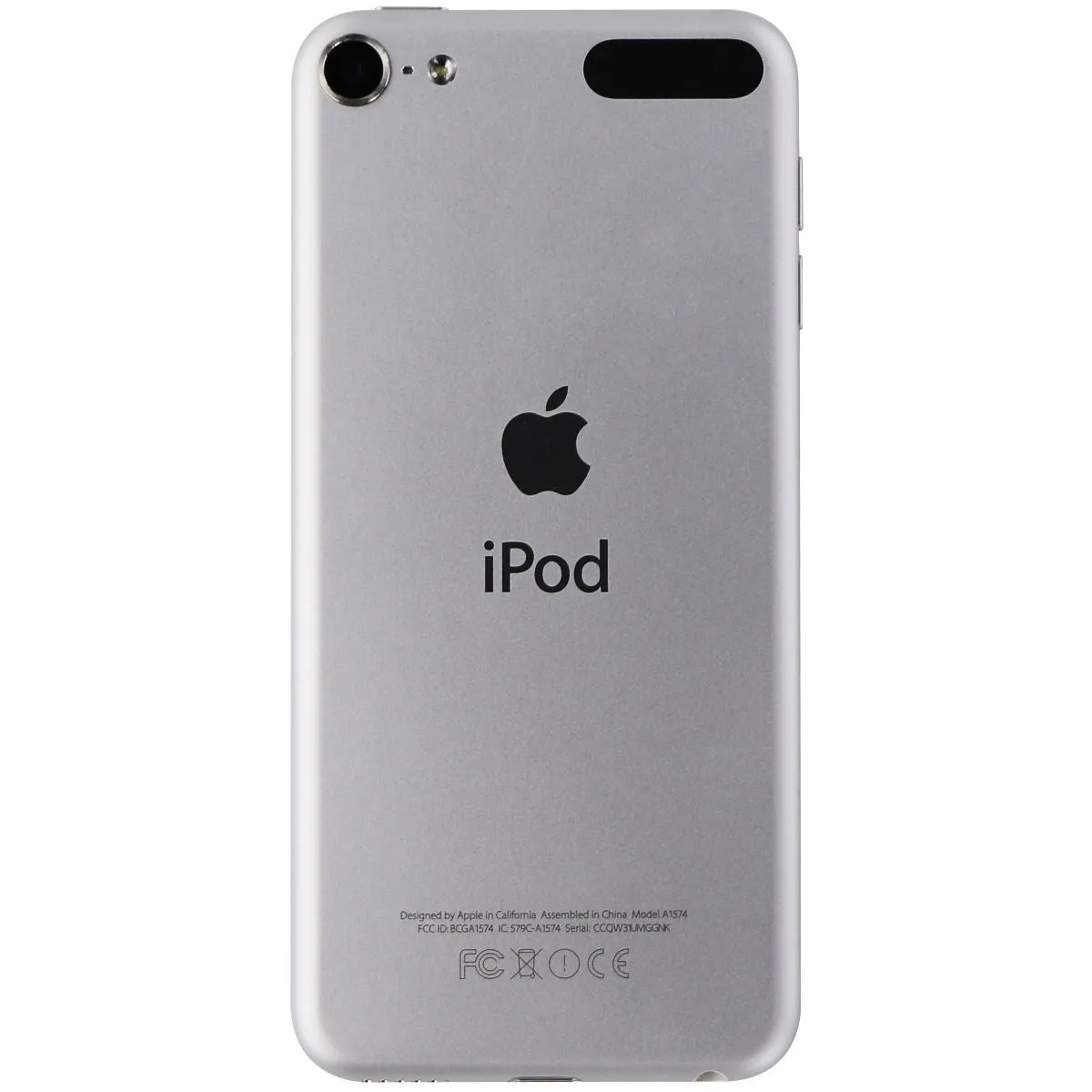 Apple iPod Touch 6th Generation (A1574) - 32GB/Silver (MKHX2LL/A)