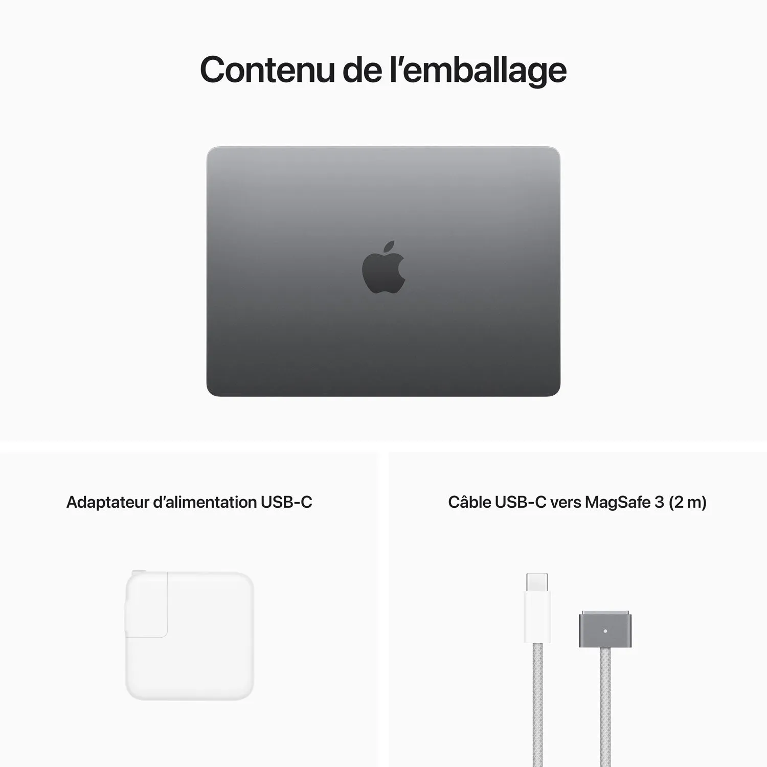 Apple MacBook Air 13.6" w/ Touch ID (2022) - Space Grey (Apple M2 Chip / 256GB SSD / 8GB RAM) - English