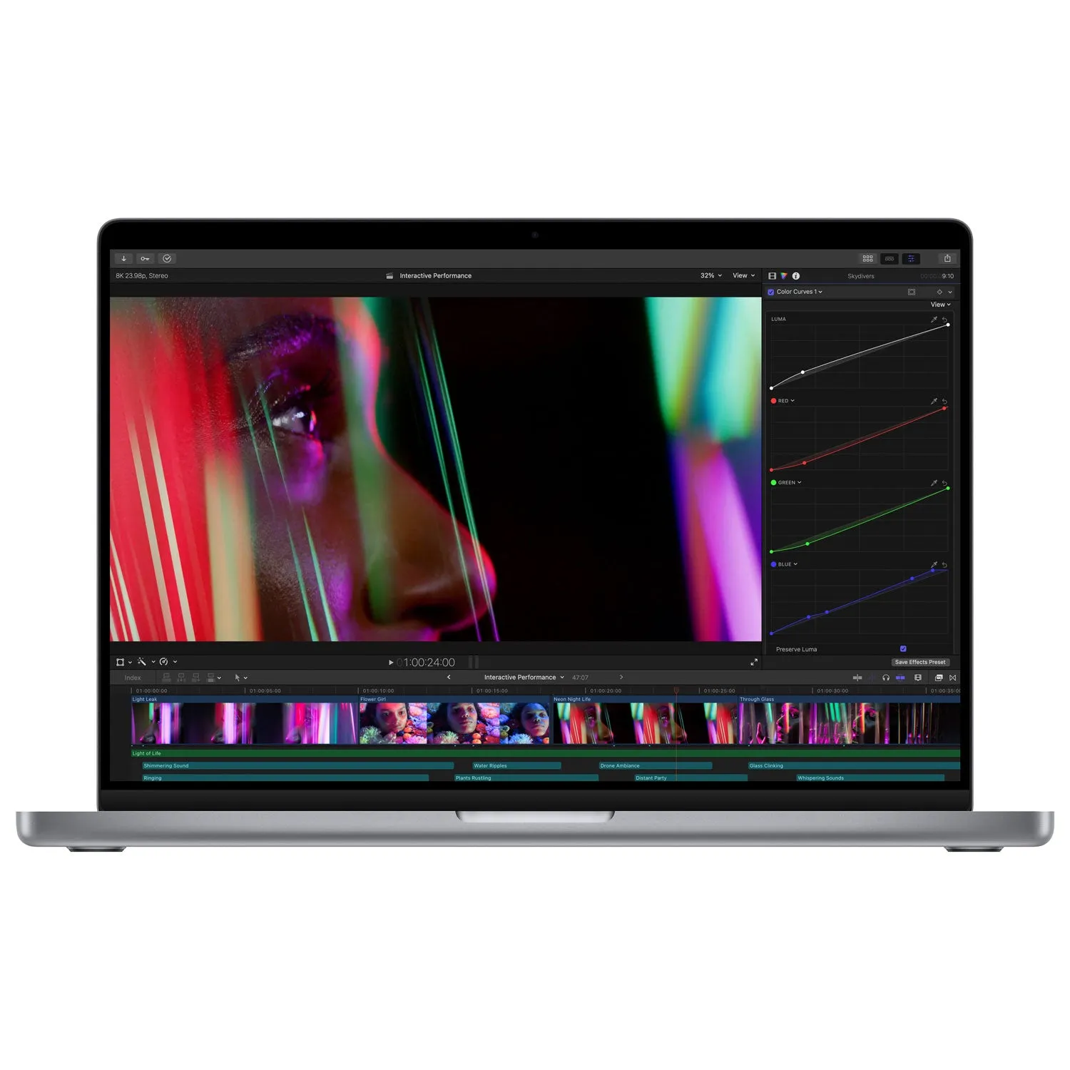 Apple MacBook Pro 16" (2021) - Space Grey (Apple M1 Pro Chip / 1TB SSD / 16GB RAM) - English