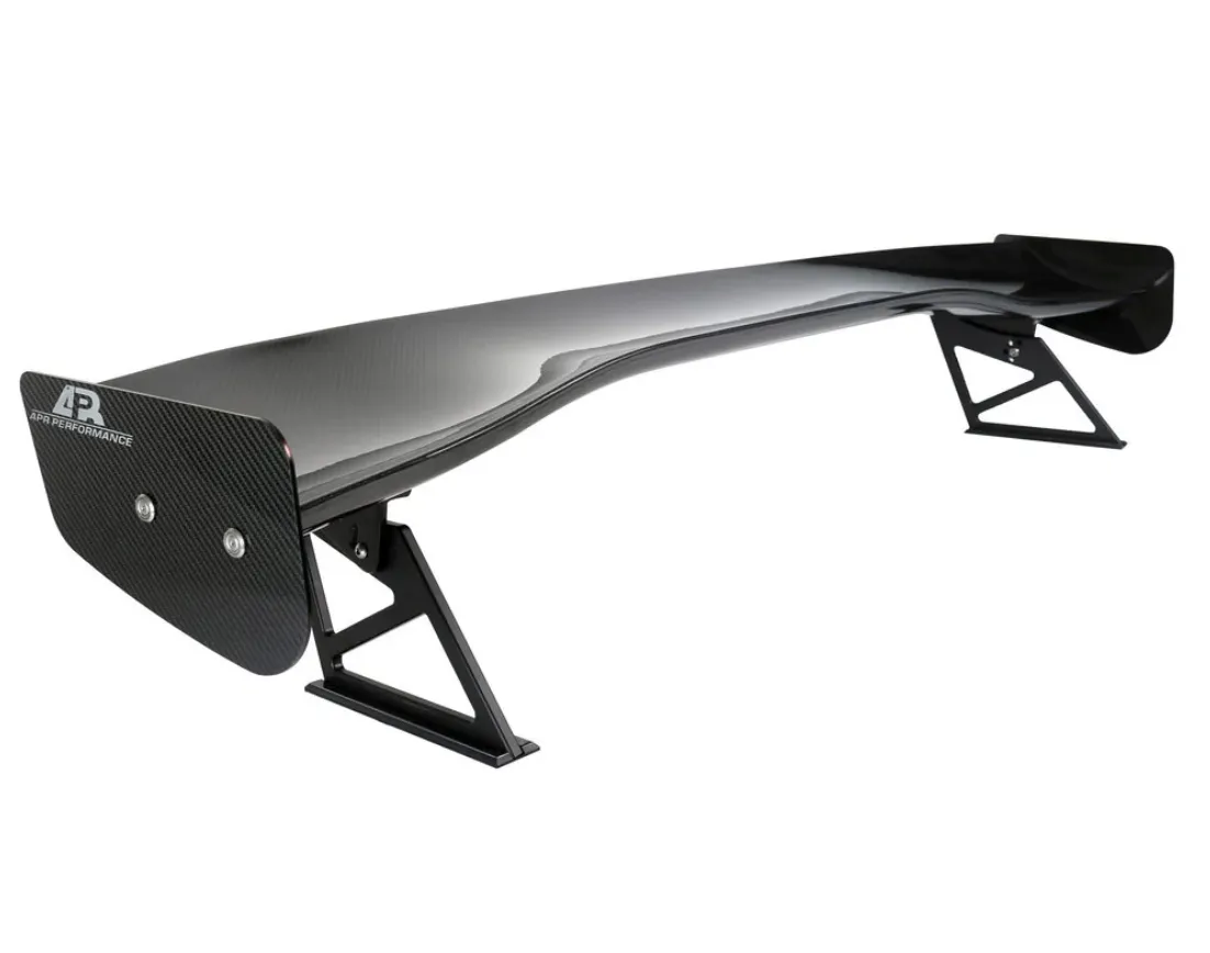 APR GTC-300 Carbon Fiber Adjustable Wing (67"): Dodge Charger 2006 - 2010