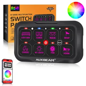 AR-800 Multifunction RGB Switch Panel with Bluetooth Controlled & 47 Inch Extension Cable(Optional) for Toyota Tacoma