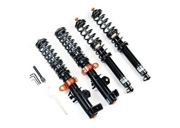 AST Suspension 5100 Series 1-Way Coilovers (True Rear - Front and Rear Top Mounts Not Included) ACU-B1106S - 2000-2005 BMW 320i Sedan-Touring-Coupe-Convertible (E46)