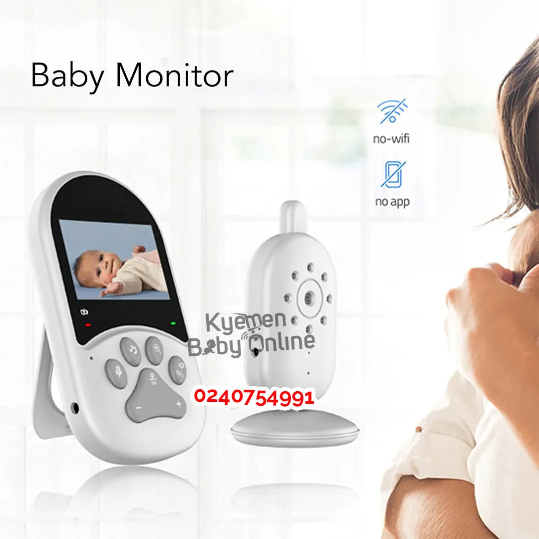 Baby Monitor (Wireless Baby Monitor System With 2.4"LCD Screen)