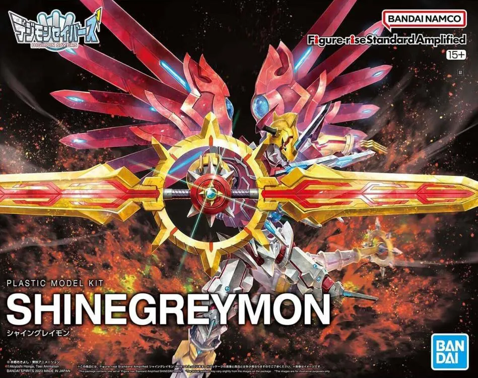 Bandai Digimon Shinegreymon Amplified Figure-rise Model Kit