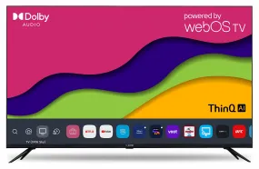 Beston 109 cm (43 inches) 4K Ultra HD Smart LED TV BS43UW1 (Black) (2022 Model) | Powered by WebOS