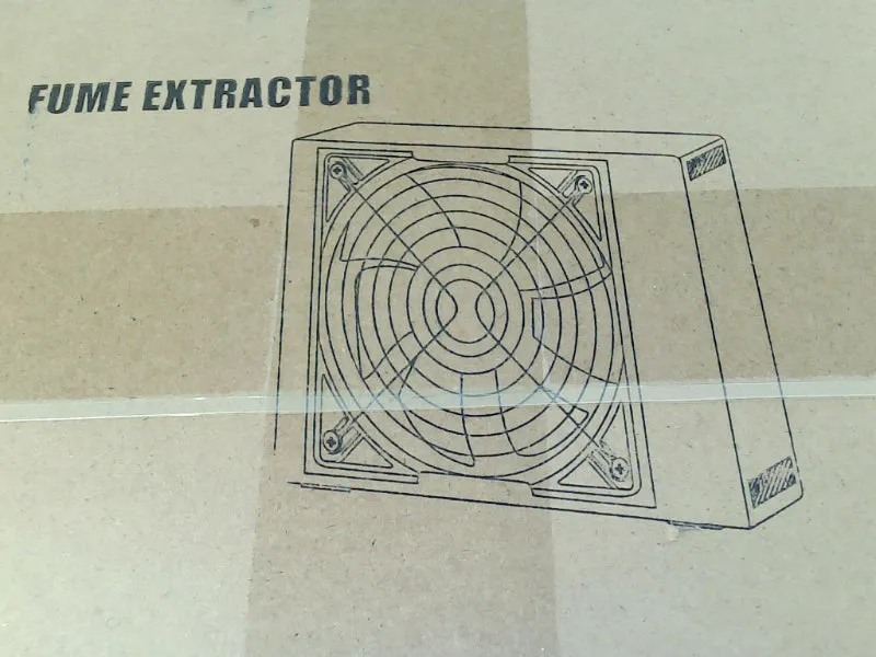 Black Fume Extractor for Soldering and Electronics Projects