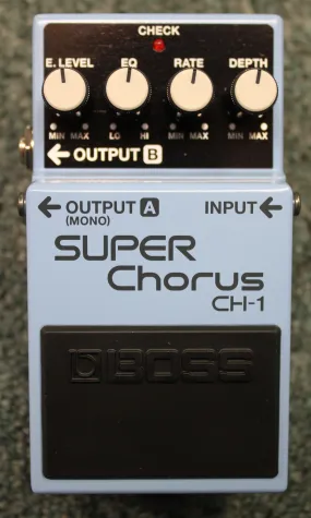 Boss CH-1 Super Chorus Guitar Effects Pedal