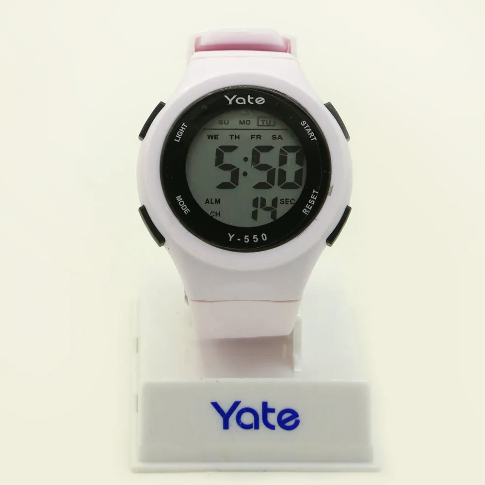 Boys Digital Sports Watch - White