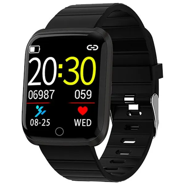 Bt Metal Smartwatch Denver Sw-152B Black