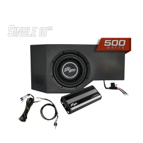 Can-Am® Defender 500W Single Passenger Side 10" Subwoofer Kit | UTVS-DEF-SUB-500-PASS