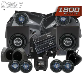 Can-Am® X3 Signature Series Stage 7 Stereo Kit | UTVS-X3-S7-S