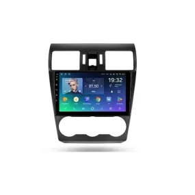 Car Dealz Premium Advanced 4G Data Model 10.2" Android 12.0 For Subaru Forester 4 SJ 2012 - 2015 In Dash Plus OEM Fascia