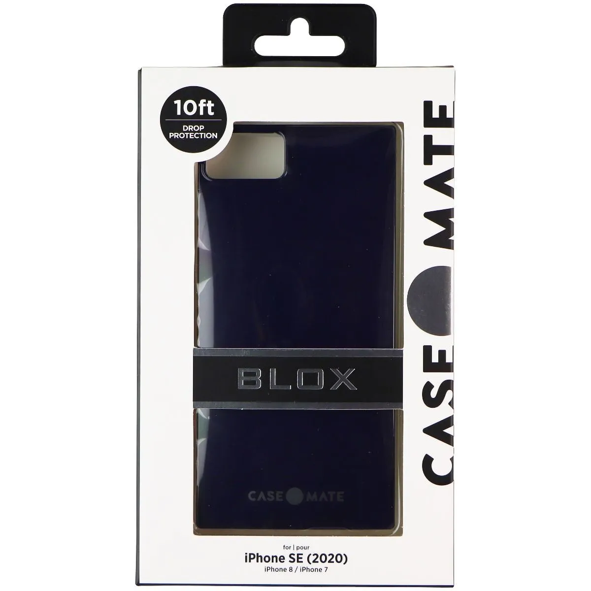 Case-Mate BLOX Hard Case for iPhone SE (3rd/2nd Gen) / 8 / 7 - Dark Blue Navy