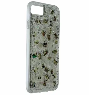 Case-Mate Karat Pearl Slim Case Cover Apple iPhone 7 - Clear / Silver Flake