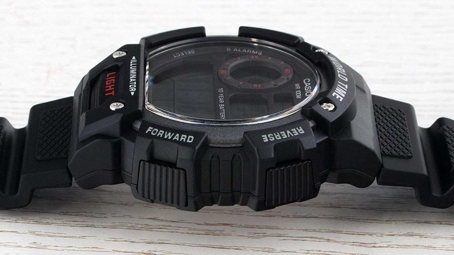 Casio AE-1400WH-1AVDF Black Resin Watch for Men